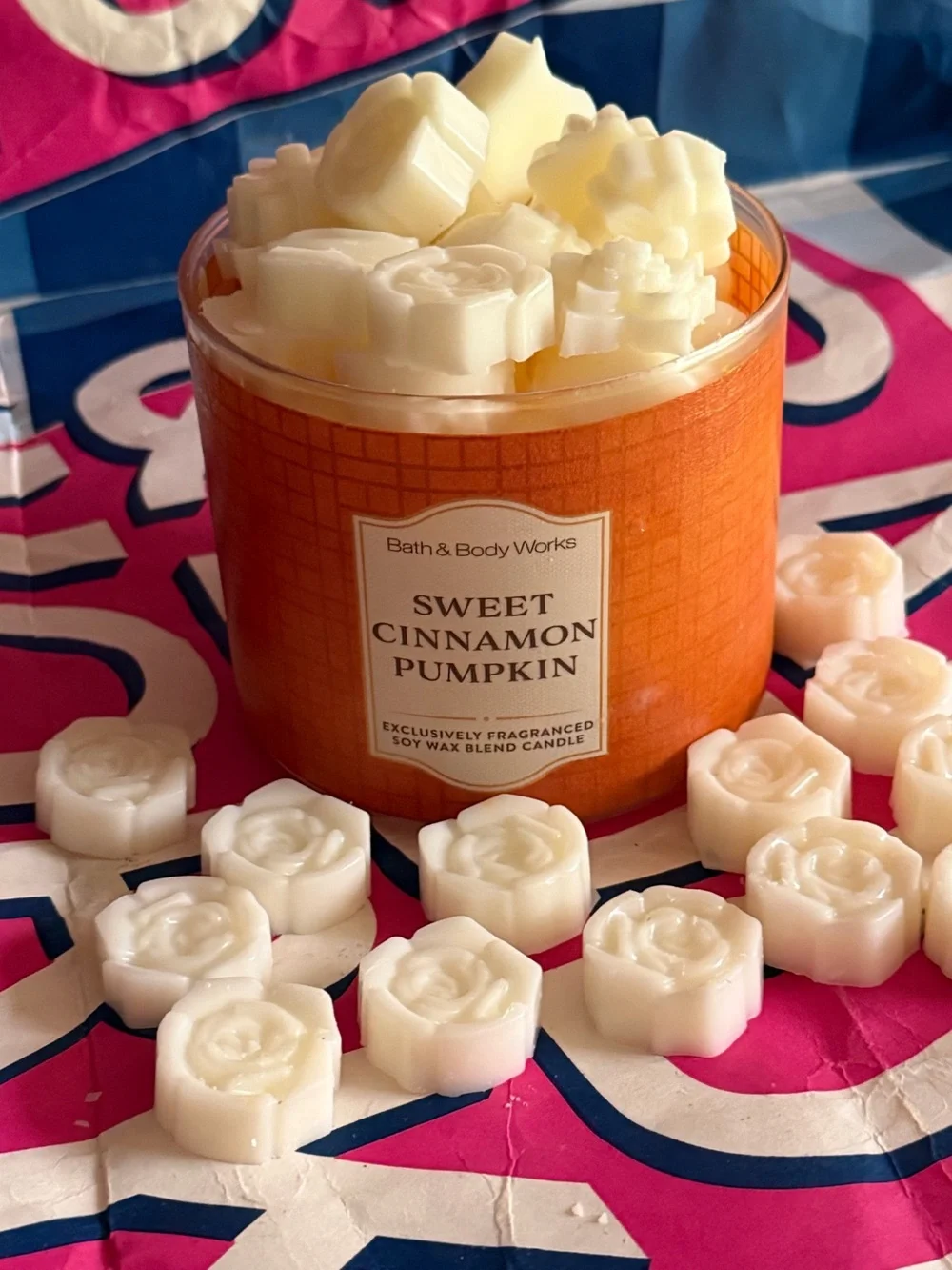 Bath & Body Works Candle Sweet Cinnamon Pumpkin Wax Melts